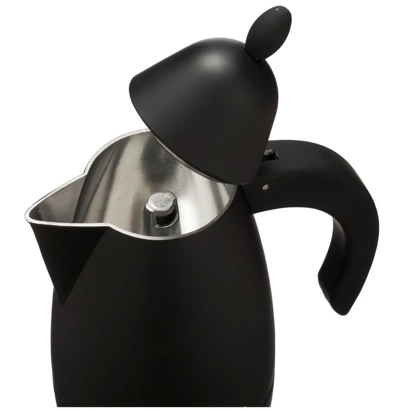Aluminiowa kawiarka KönigHOFFER Prestigio Black 6 espresso