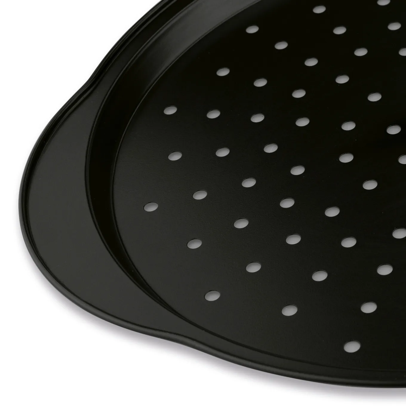 Blaszka do pizzy z uchwytami Konighoffer Black 37 x 33 cm
