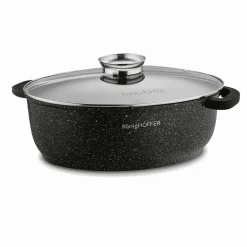 Brytfanna aluminiowa z aromatyzerem Konighoffer Pollo 8 l owalna