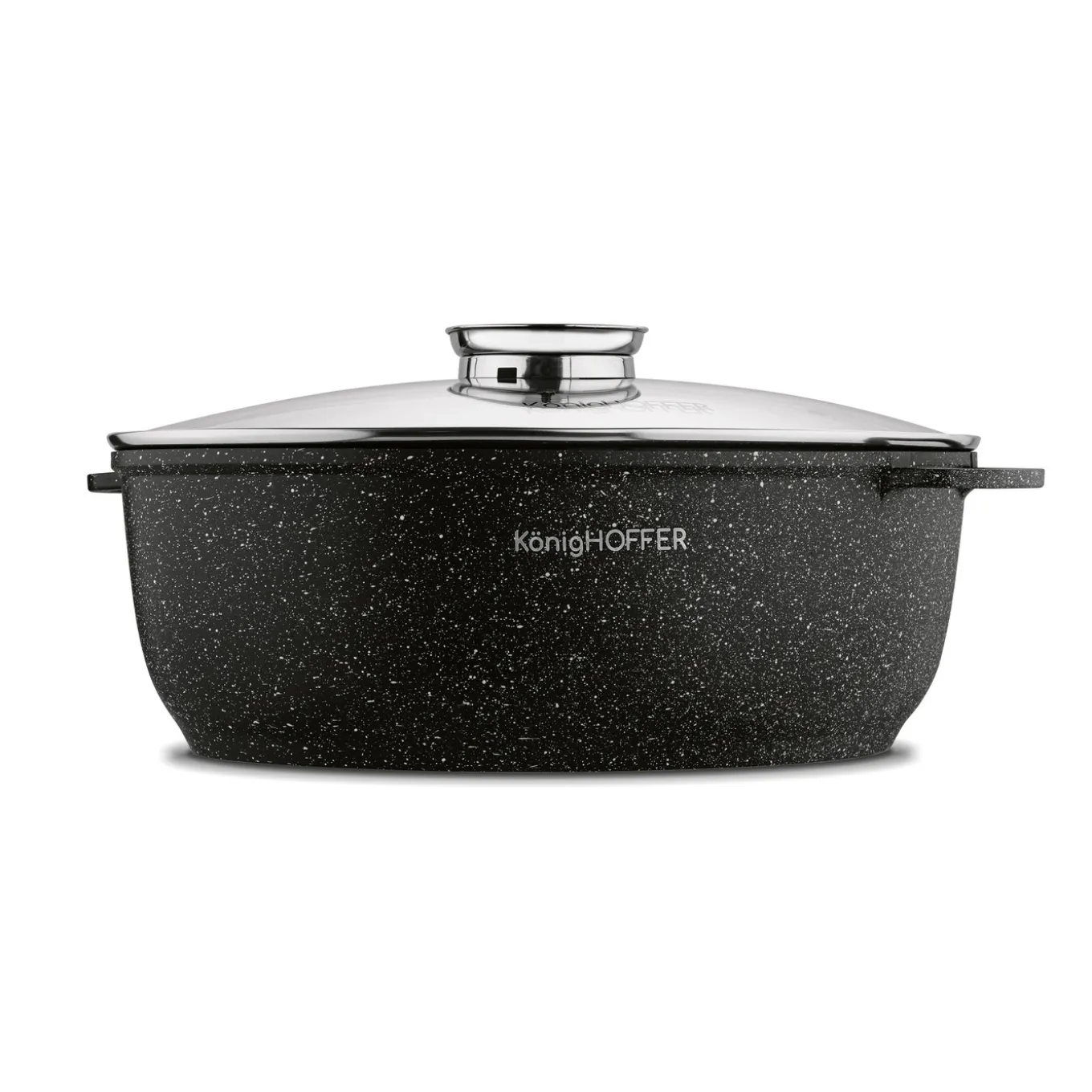 Brytfanna aluminiowa z aromatyzerem Konighoffer Pollo 8 l owalna