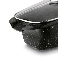Brytfanna aluminiowa z powłoką ceramiczną i aromatyzerem Konighoffer Kingstone 5,5 l