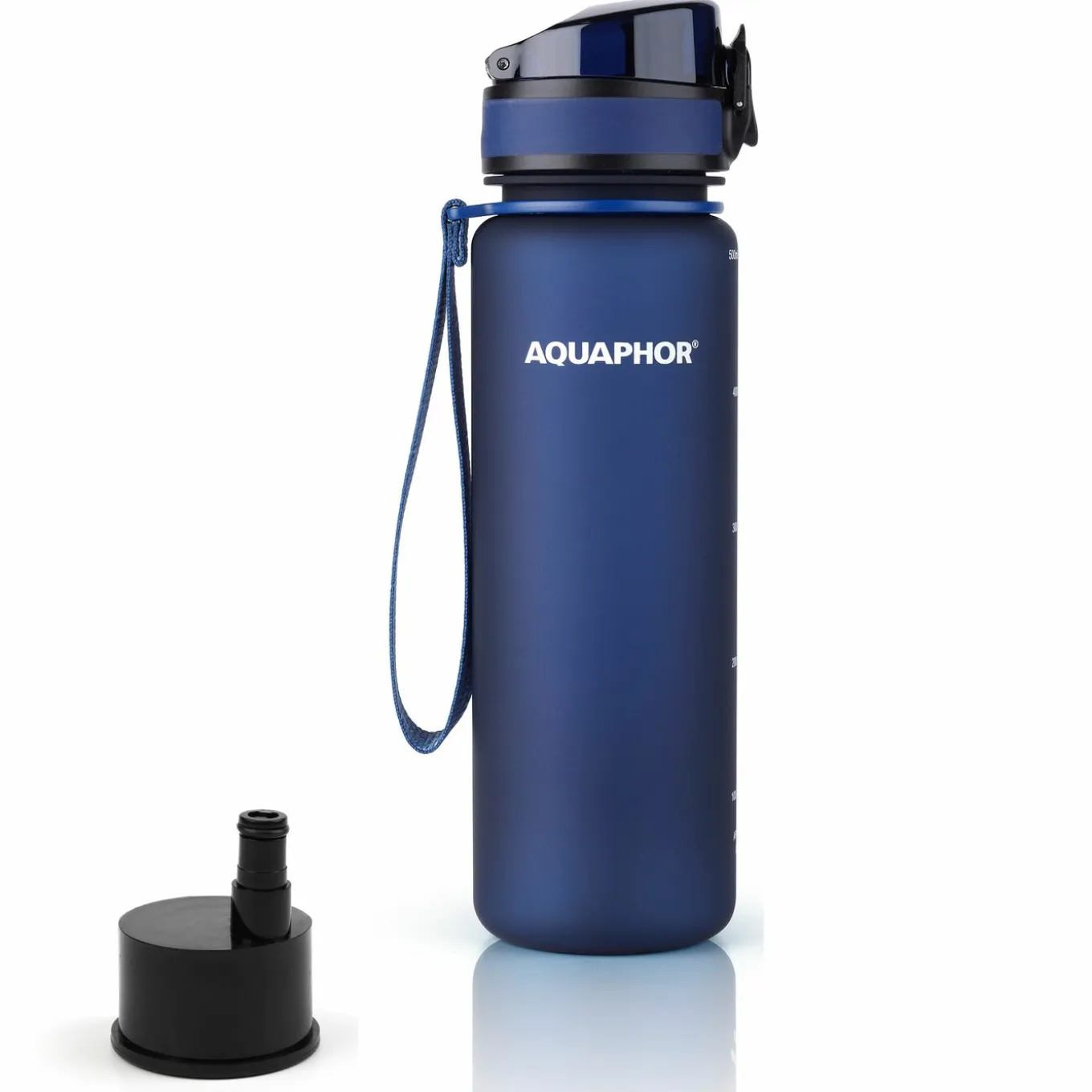 Butelka filtrująca Aquaphor City 0,5 l granatowa