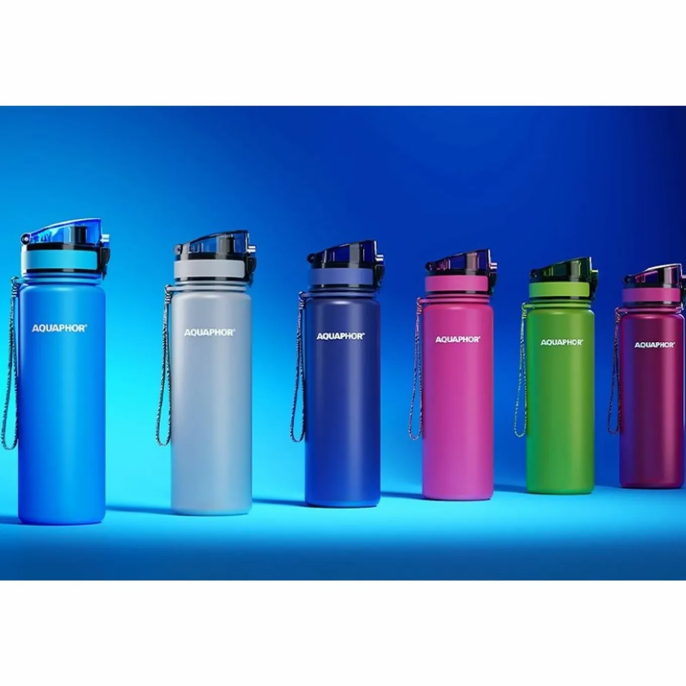 Butelka filtrująca Aquaphor City 0,5 l szara