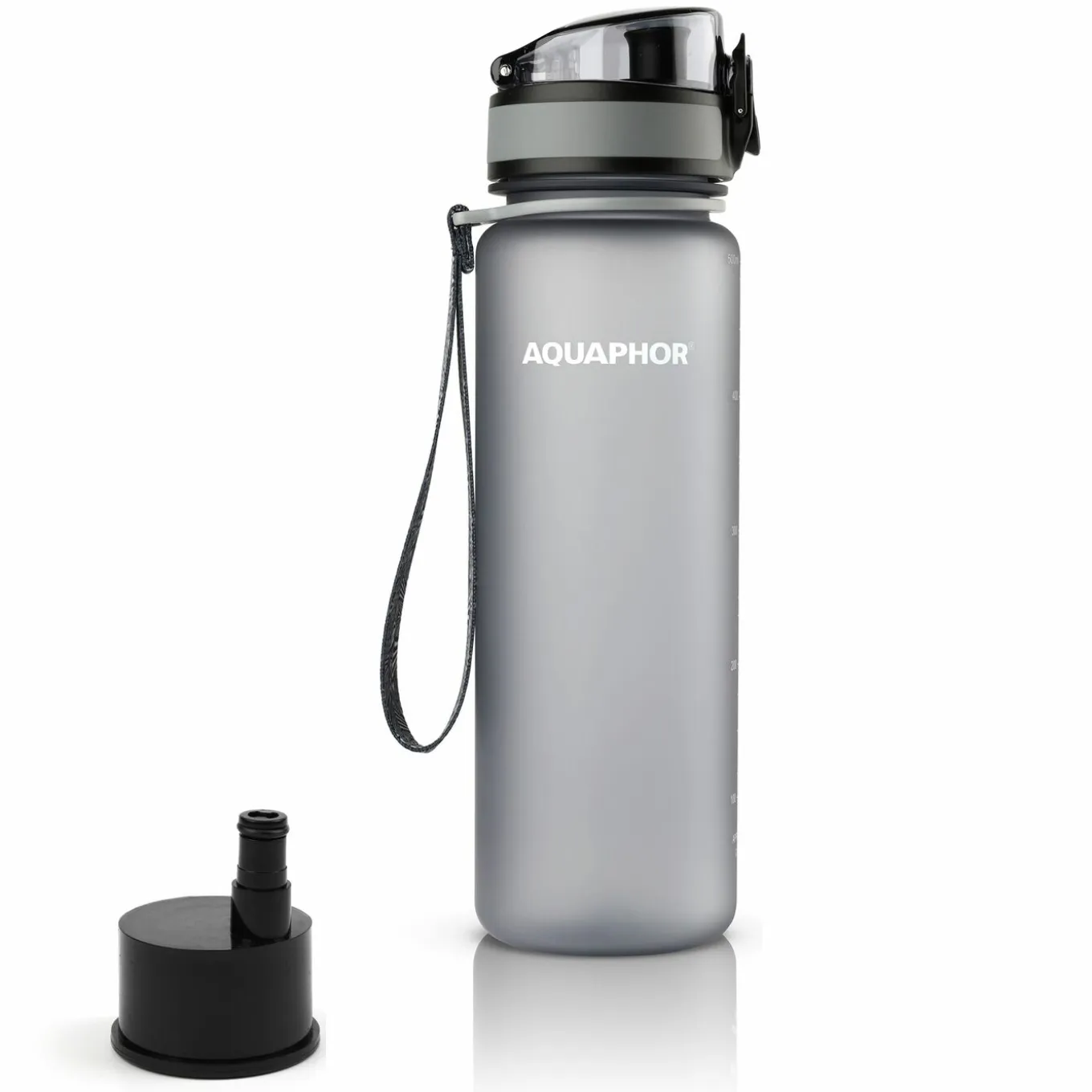 Butelka filtrująca Aquaphor City 0,5 l szara