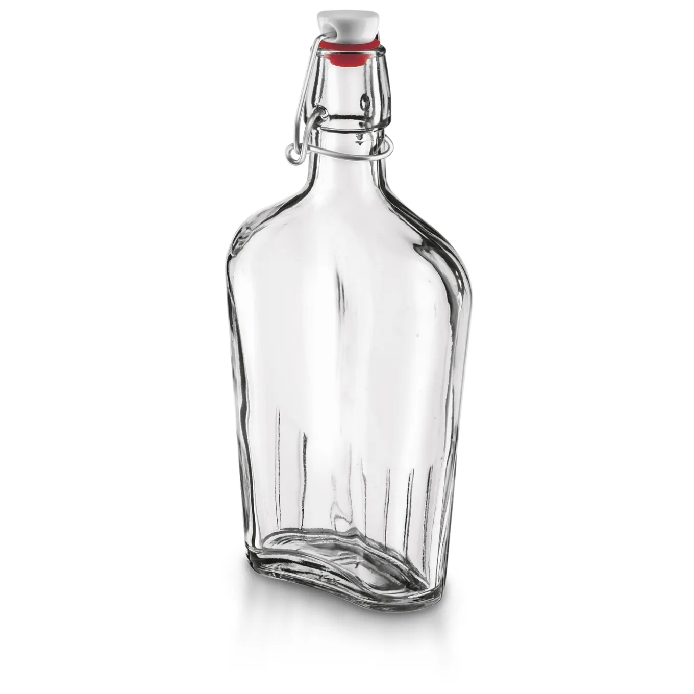 Butelka płaska z klipsem Tadar 450 ml