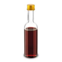 Butelka szklana Tadar Anis 50 ml złota zakrętka