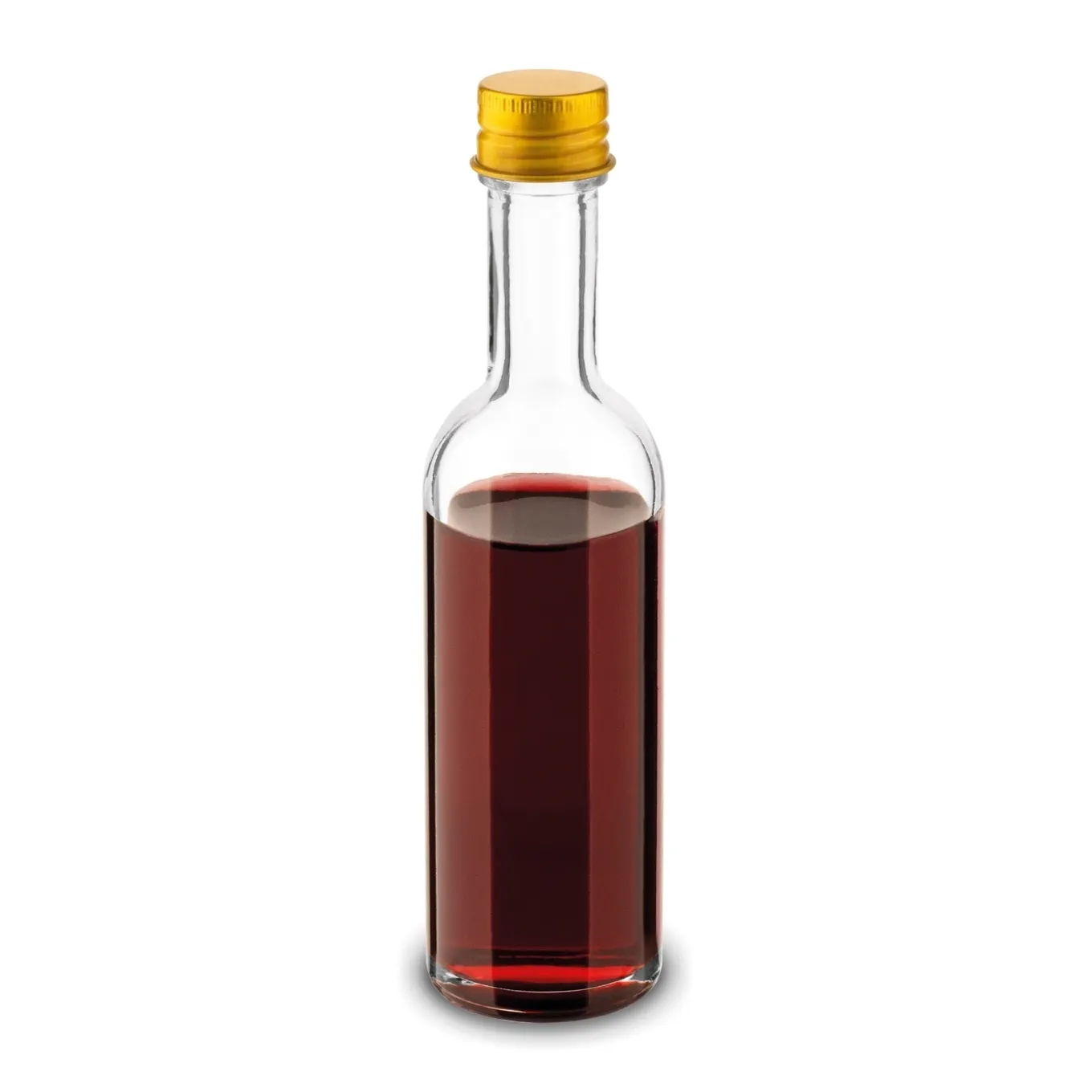 Butelka szklana Tadar Anis 50 ml złota zakrętka