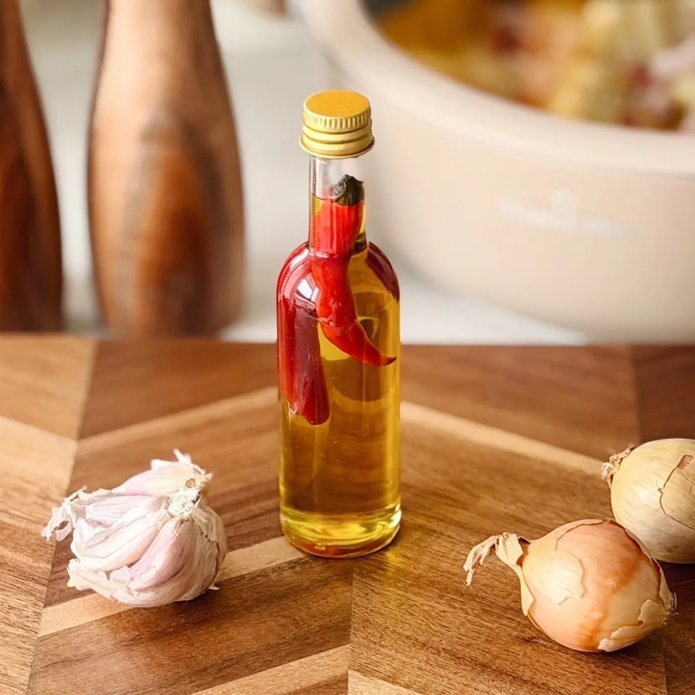 Butelka szklana Tadar Anis 50 ml złota zakrętka