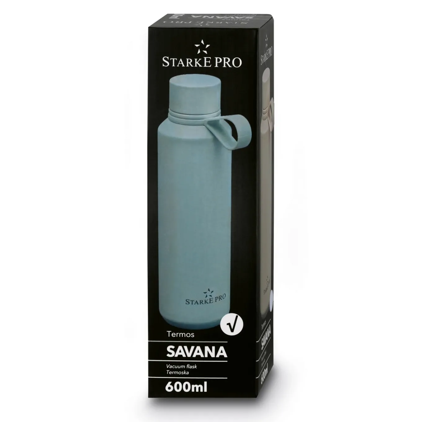 Butelka termiczna Starke Pro Savana 600 ml zielona