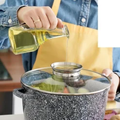 Butelki na oliwę szklane Sarina 250 ml 2 sztuki mix kolorów