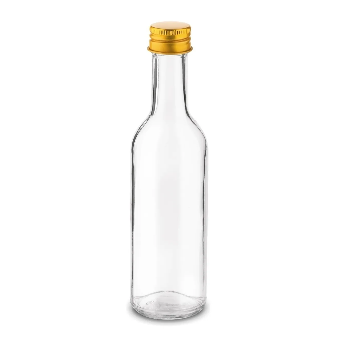 Butelki szklane Tadar Anis 100 ml złote zakrętki 6 sztuk