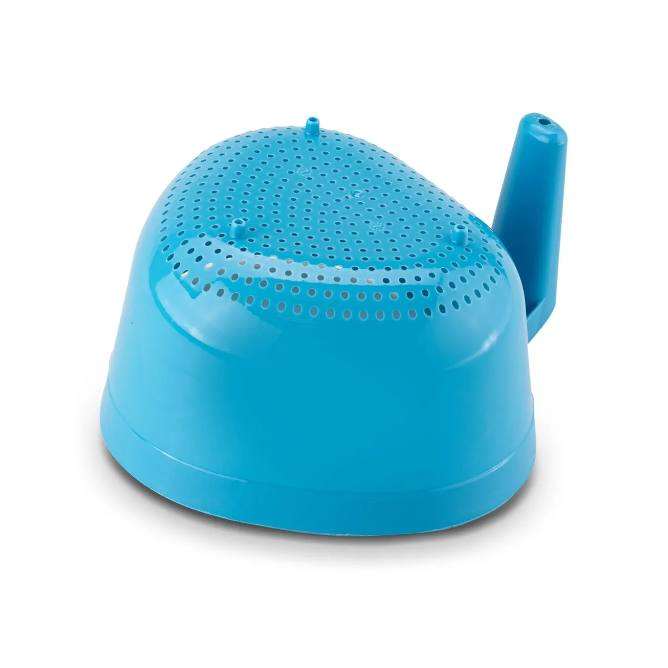 Cedzak durszlak kuchenny z rączką Great Plastic 26 x 22,5 x 11,5 cm niebieski