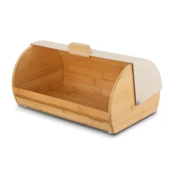 Chlebak bambusowy Konighoffer Fushion 36 x 22 x 17 cm kremowy