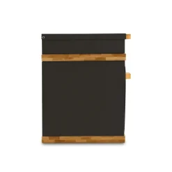 Chlebak stalowy dwupoziomowy Konighoffer Artesano 38 x 18 x 23 cm czarny