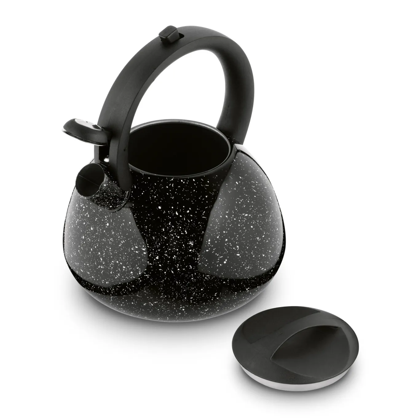 Czajnik nierdzewny Tadar Vita 2,5 l czarny marble