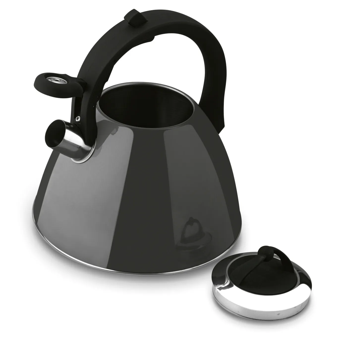 Czajnik tradycyjny na indukcję Konighoffer Norton 3 l szary