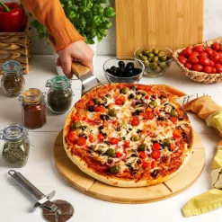Deska bambusowa do serwowania pizzy Tadar 33 cm