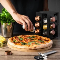 Deska bambusowa do serwowania pizzy Tadar 33 cm