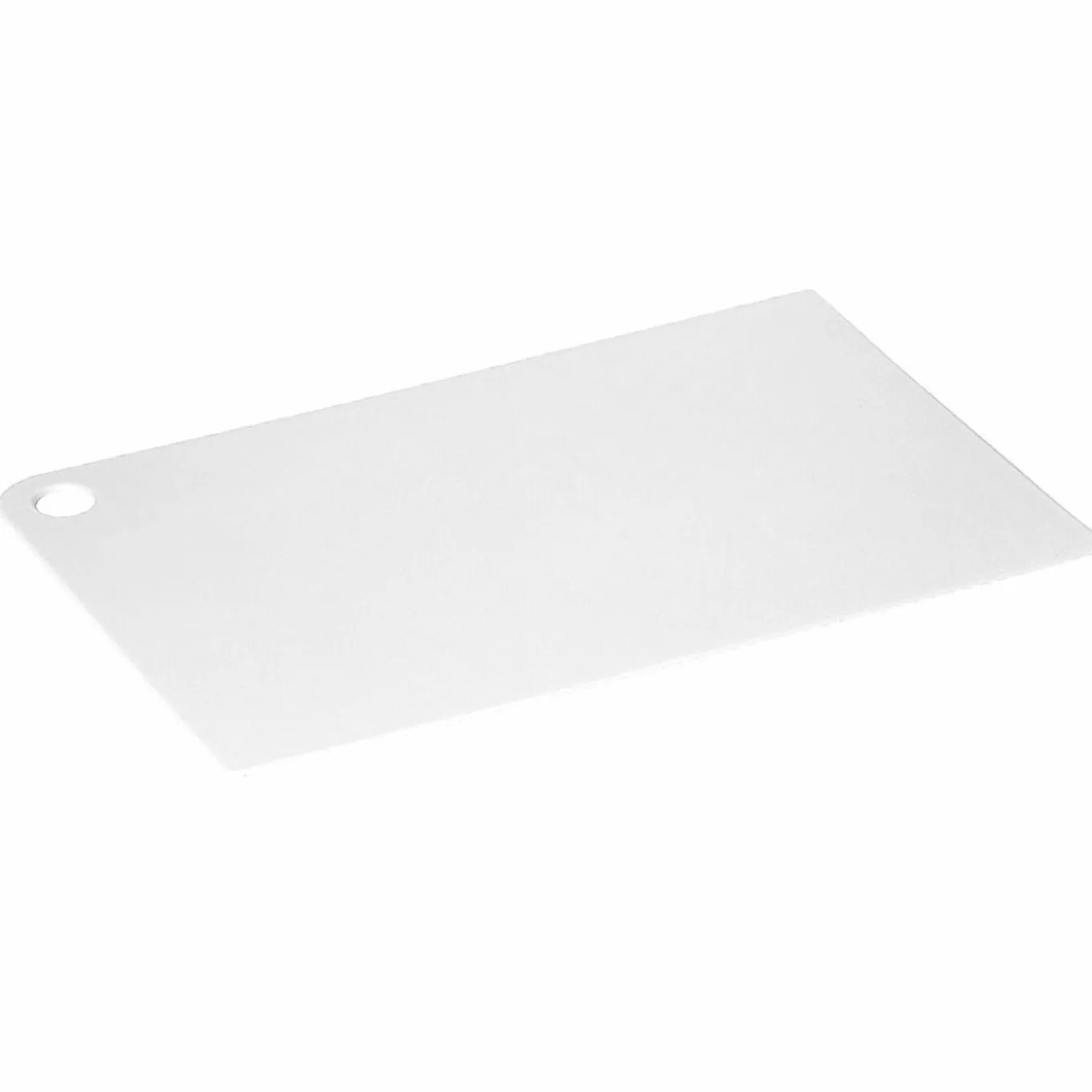 Deska do krojenia duża Plast Team 34,5 x 24,5 cm cienka biała