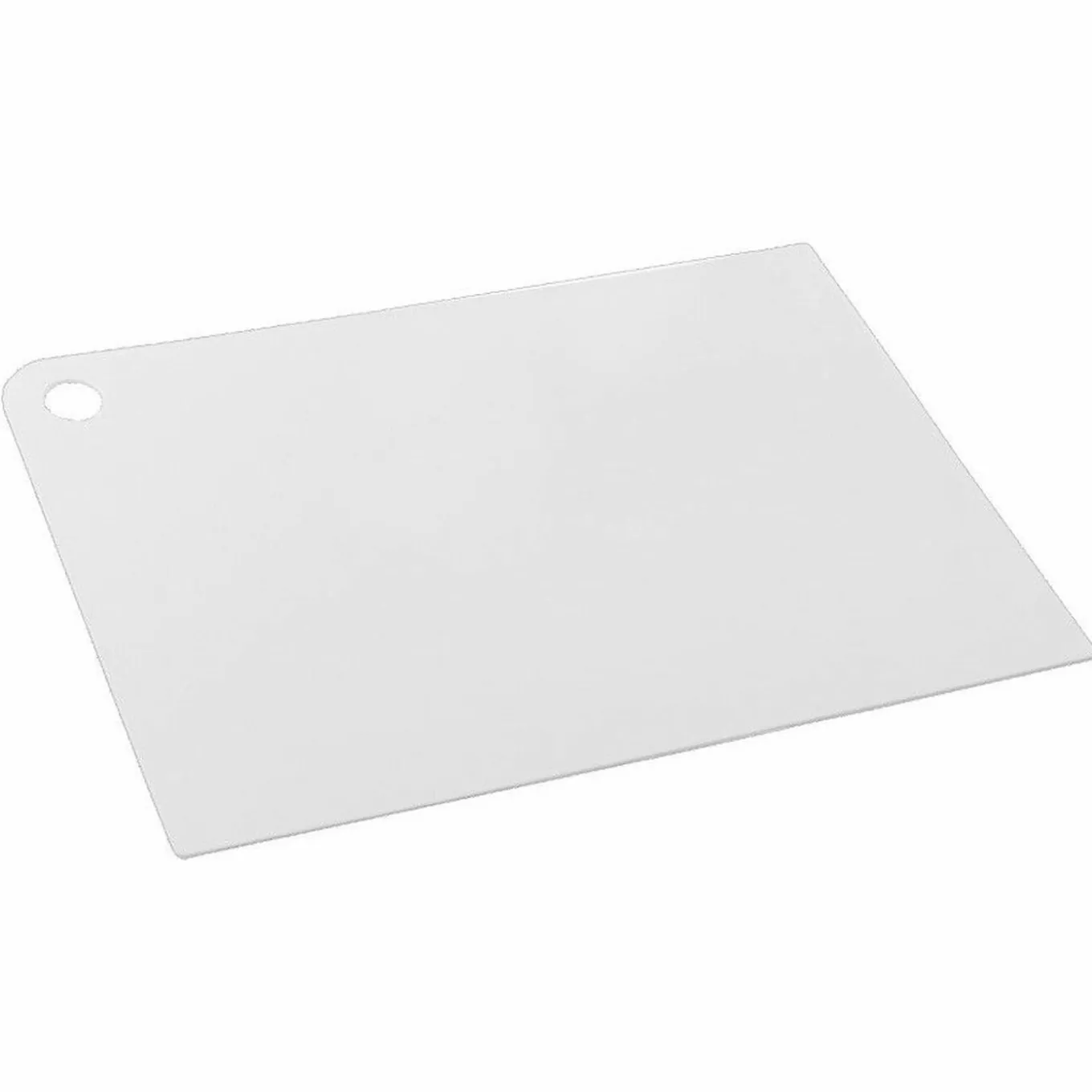 Deska do krojenia mała Plast Team 24,4 x 17,2 cm gruba biała