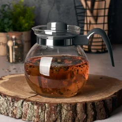 Dzbanek do herbaty ze szkła żaroodpornego Termisil Maja 1,5 l kula