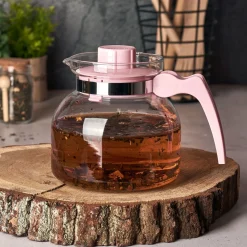 Dzbanek do herbaty ze szkła żaroodpornego Termisil Ewa 1,5 l