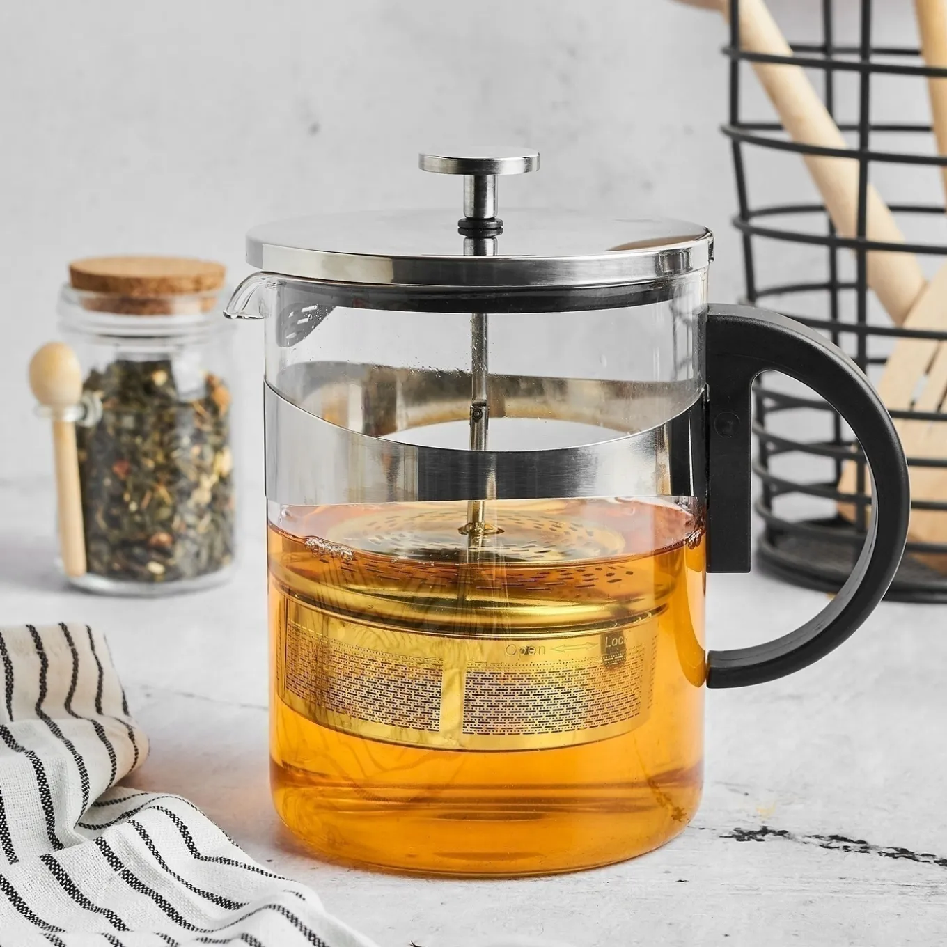 Dzbanek do herbaty z zaparzaczem Konighoffer Saphir 1,2 l