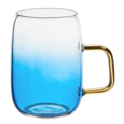 Dzbanek szklany Starke Pro Arube 1,5 l i 2 szklanki 300 ml niebieskie