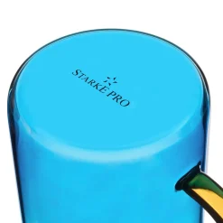Dzbanek szklany Starke Pro Arube 1,5 l i 2 szklanki 300 ml niebieskie