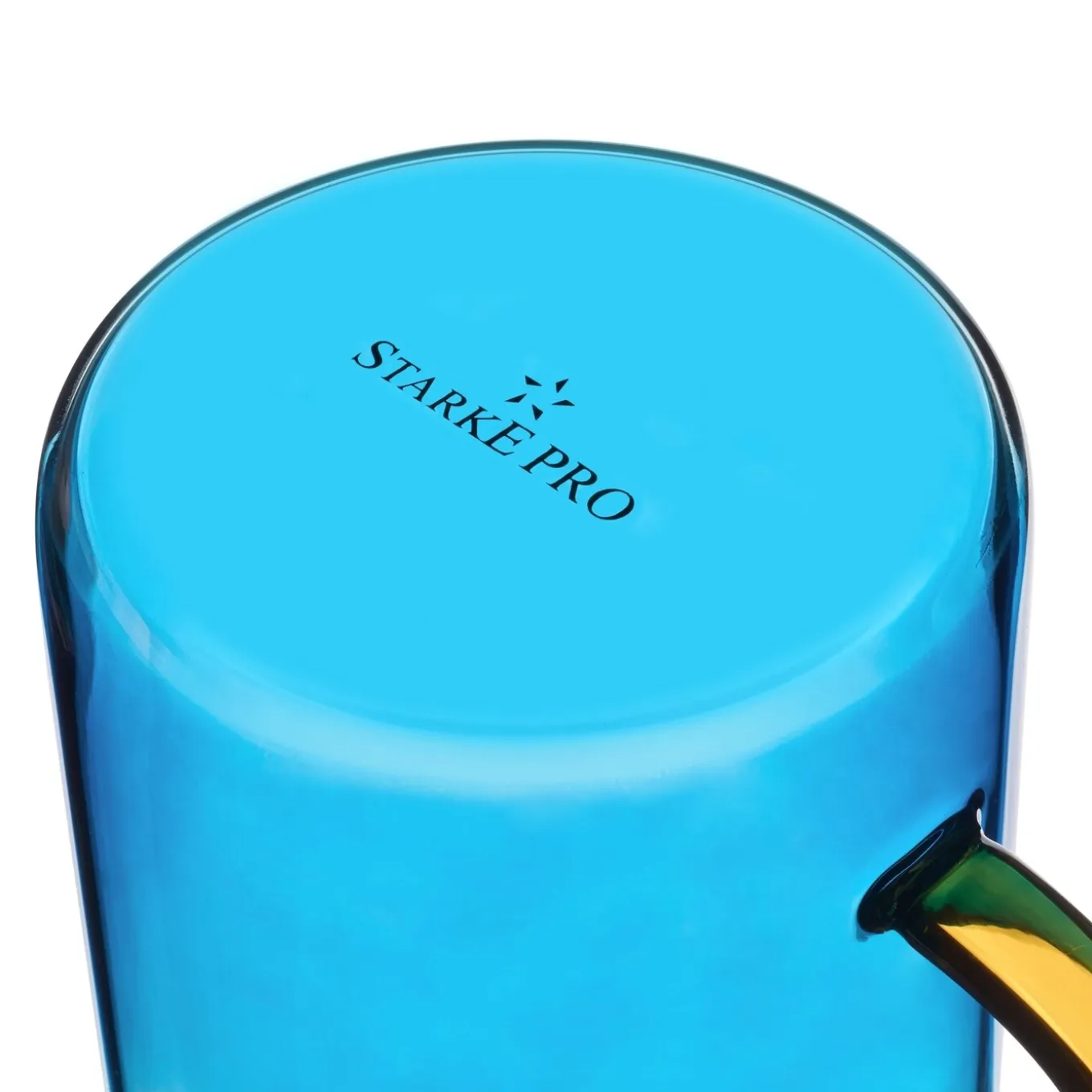 Dzbanek szklany Starke Pro Arube 1,5 l i 2 szklanki 300 ml niebieskie