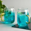 Dzbanek szklany Starke Pro Arube 1,5 l i 2 szklanki 300 ml zielone