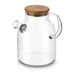Dzbanek szklany ze spiralą i podgrzewaczem ceramicznym Tadar Nexo 1,8 l