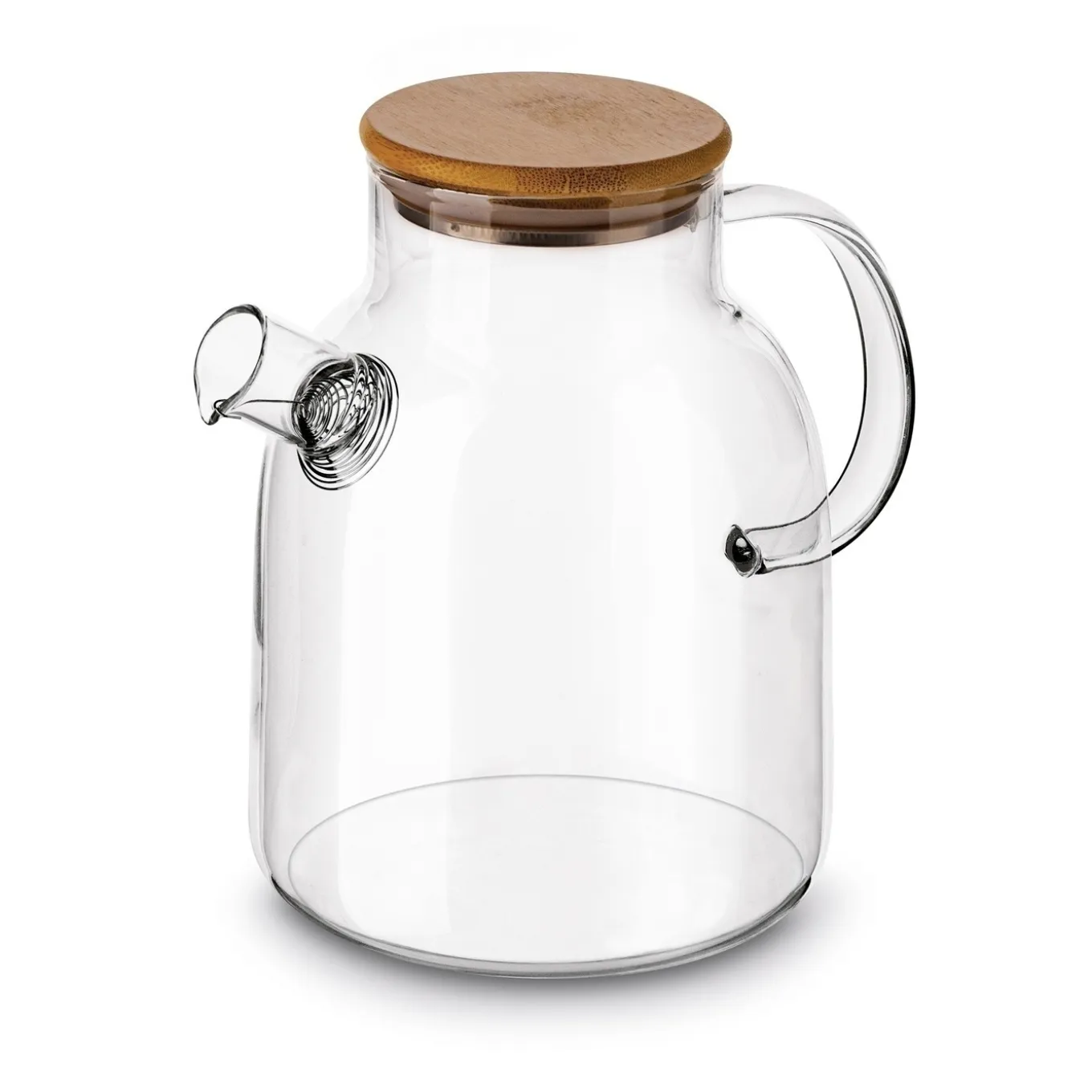 Dzbanek szklany ze spiralą i podgrzewaczem ceramicznym Tadar Nexo 1,8 l