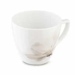 Filiżanka do kawy porcelanowa ze spodkiem Lubiana Wiedeń Magnolia II 350 ml
