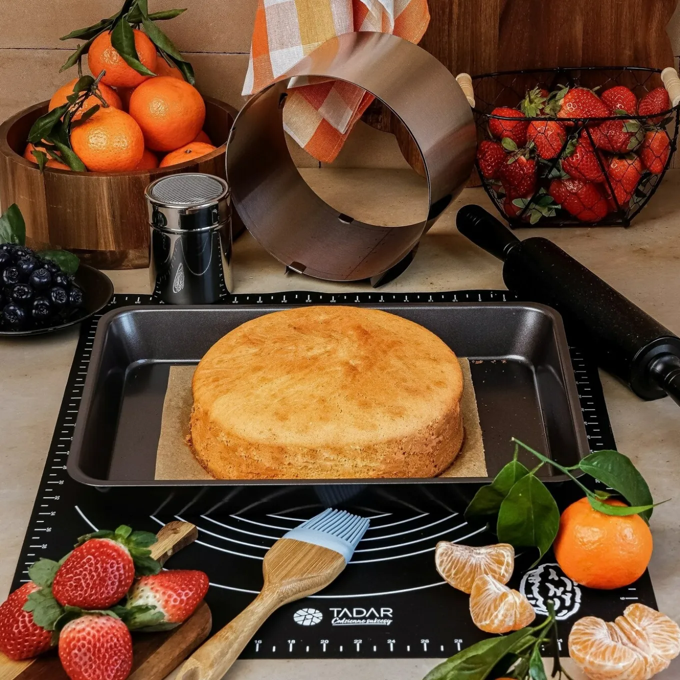Forma do pieczenia non-stick uniwersalna Tadar 34,5 x 24,5 x 4 cm prostokątna