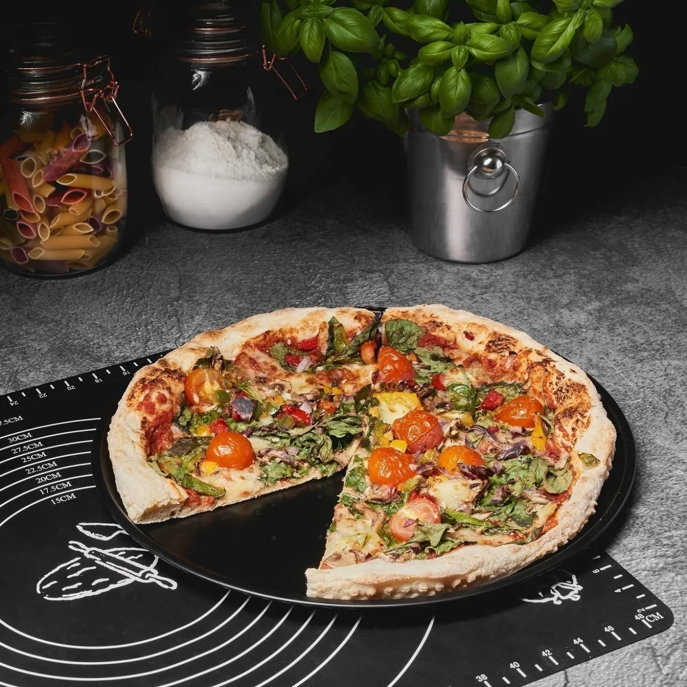 Forma do pieczenia pizzy Tadar 32,5 cm okrągła