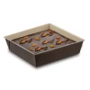Forma uniwersalna z powłoką ceramiczną Tadar kwadratowa 24 x24 x 6 cm