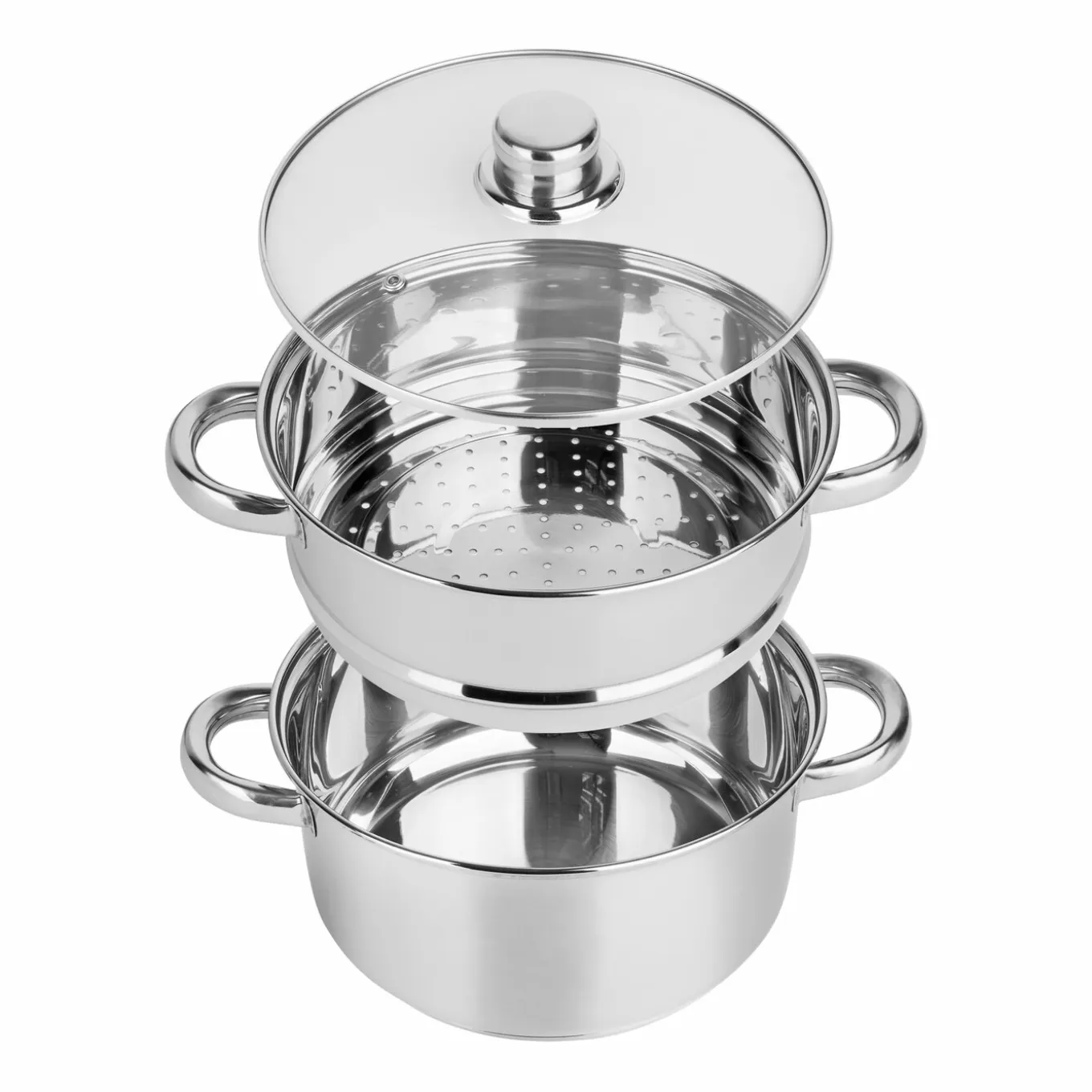 Garnek do gotowania na parze KonigHOFFER Senso 22 cm 3 elementy