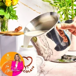 Garnek do mleka z gwizdkiem i pokrywką Konighoffer 1,5 l indukcja