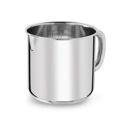 Garnek do mleka z pokrywką stalowy Tadar Bahama 1,2 l
