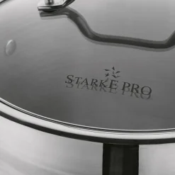 Garnek gastronomiczny z pokrywką Starke Pro Premio Alto II 10,5 l