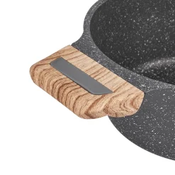 Garnek granitowy typu stone z pokrywką Konighoffer Fegato 2,2 l