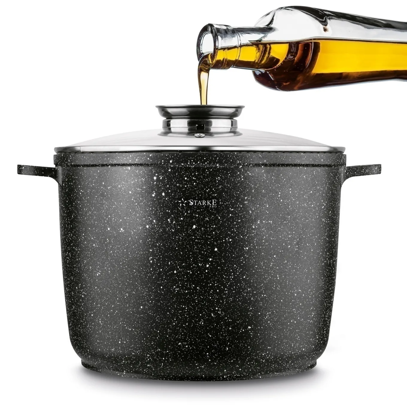 Garnek na indukcję non-stick Starke Pro Chelsea 6,85 l wysoki