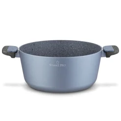 Garnek na indukcję non stick z pokrywką Starke Pro Double 6,6 l