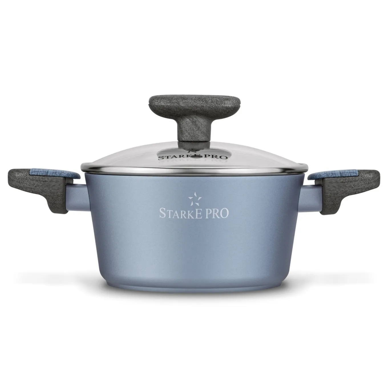Garnek na indukcję non stick z pokrywką Starke Pro Double 1,45 l