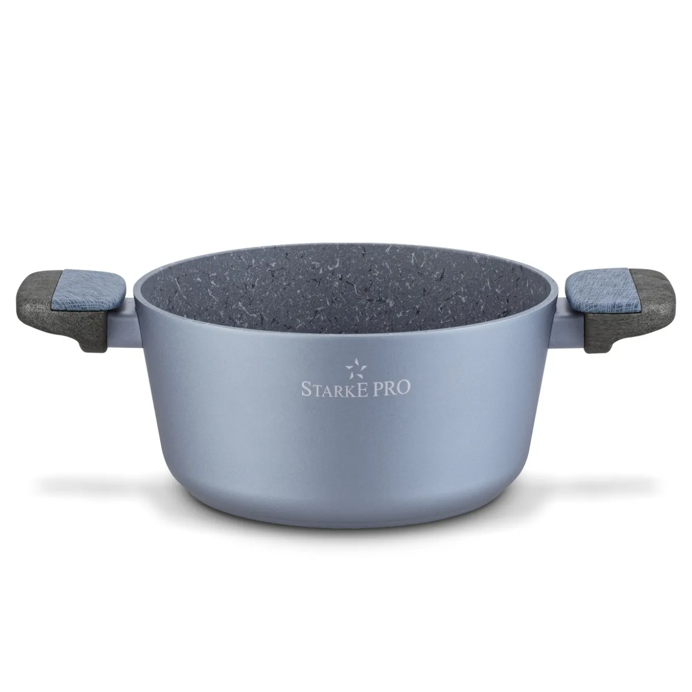 Garnek na indukcję non stick z pokrywką Starke Pro Double 2,65 l