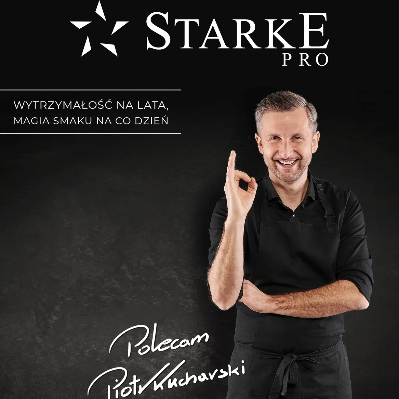 Garnek na indukcję non stick z pokrywką Starke Pro Double 2,65 l