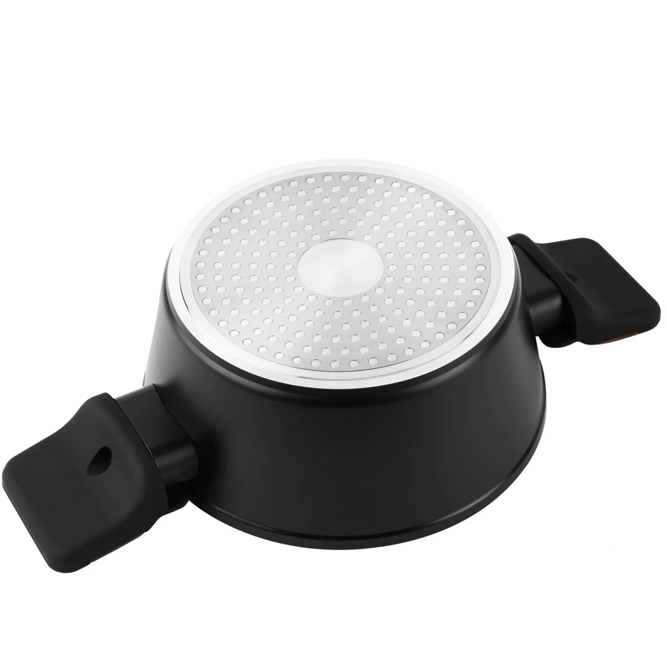 Garnek na indukcję non-stick z pokrywką Starke Pro Archie Wooden 1,6 l