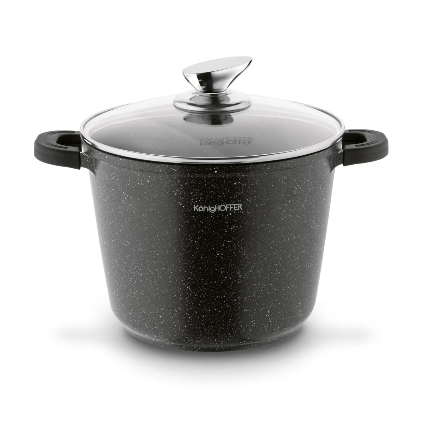 Garnek na indukcję wysoki Konighoffer Pollo 4 l i 2 nakładki