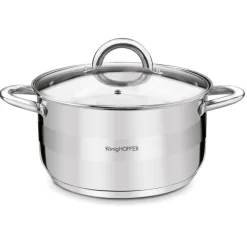 Garnek na indukcję ze stali nierdzewnej Konighoffer Faro 4,7 l